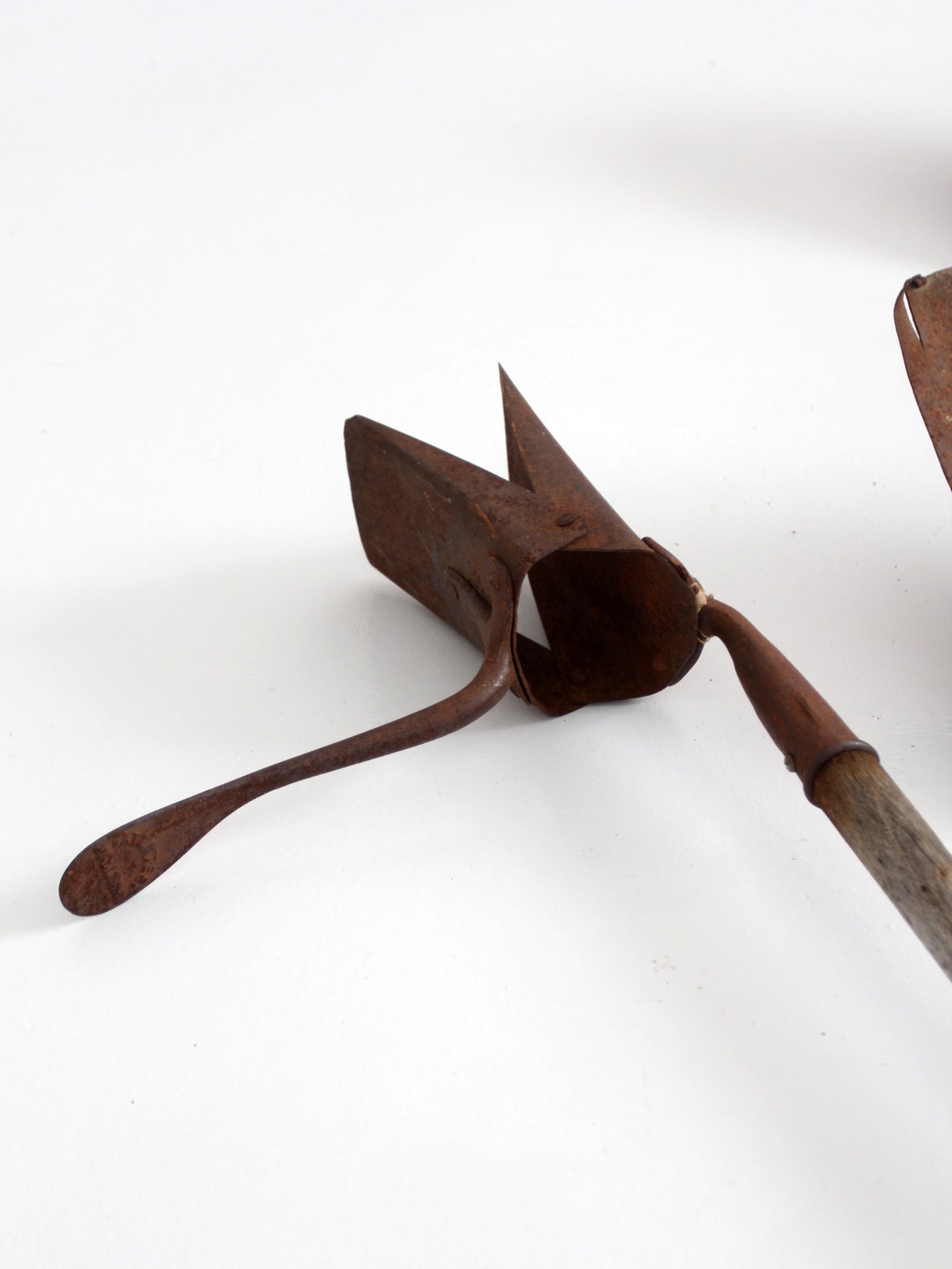 antique primitive garden tools collection