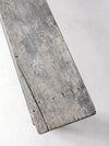 antique painted farmhouse bench
