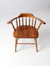 antique low back Windsor arm chair