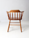 antique low back Windsor arm chair