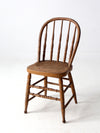 antique farmhouse Windsor spindle back chair