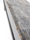 antique painted farmhouse bench