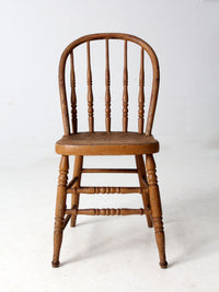 antique farmhouse Windsor spindle back chair