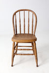 antique farmhouse Windsor spindle back chair