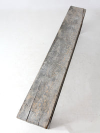 antique painted farmhouse bench