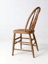 antique farmhouse Windsor spindle back chair