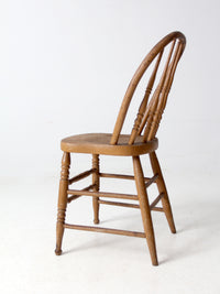 antique farmhouse Windsor spindle back chair