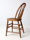 antique farmhouse Windsor spindle back chair