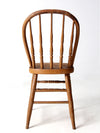 antique farmhouse Windsor spindle back chair