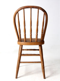 antique farmhouse Windsor spindle back chair