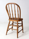 antique farmhouse Windsor spindle back chair