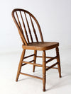 antique farmhouse Windsor spindle back chair