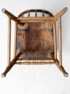 antique farmhouse Windsor spindle back chair