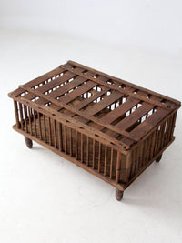 antique farm crate