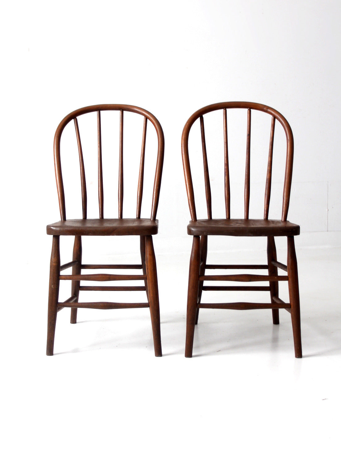 vintage spindle back dining chairs