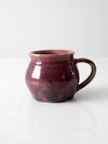 vintage studio pottery mug