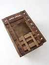 antique farm crate