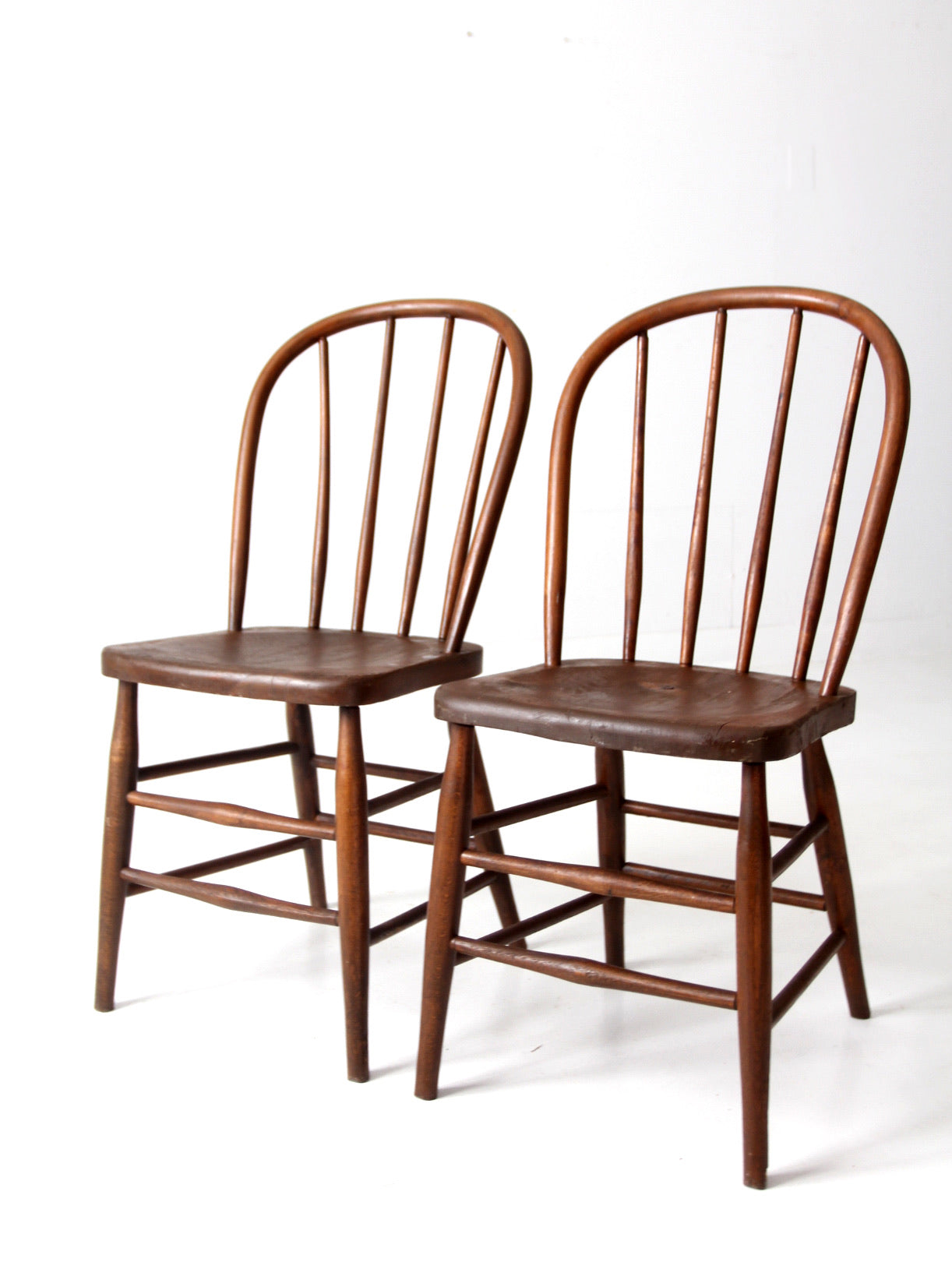 vintage spindle back dining chairs