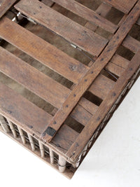 antique farm crate