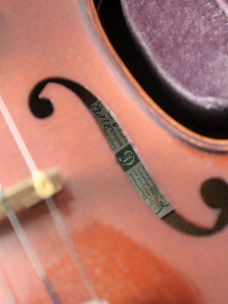 vintage Glaesel violin