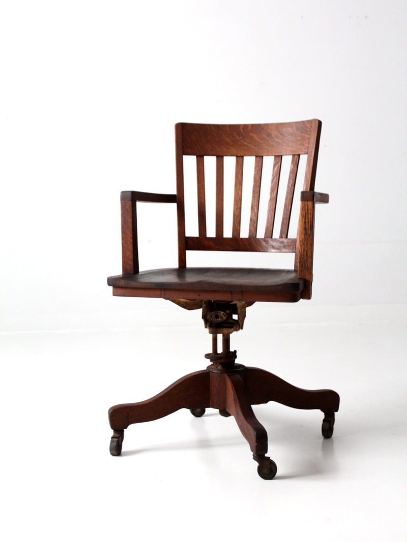 antique desk chair