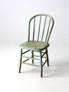 antique Koenig Furniture spindle back chair