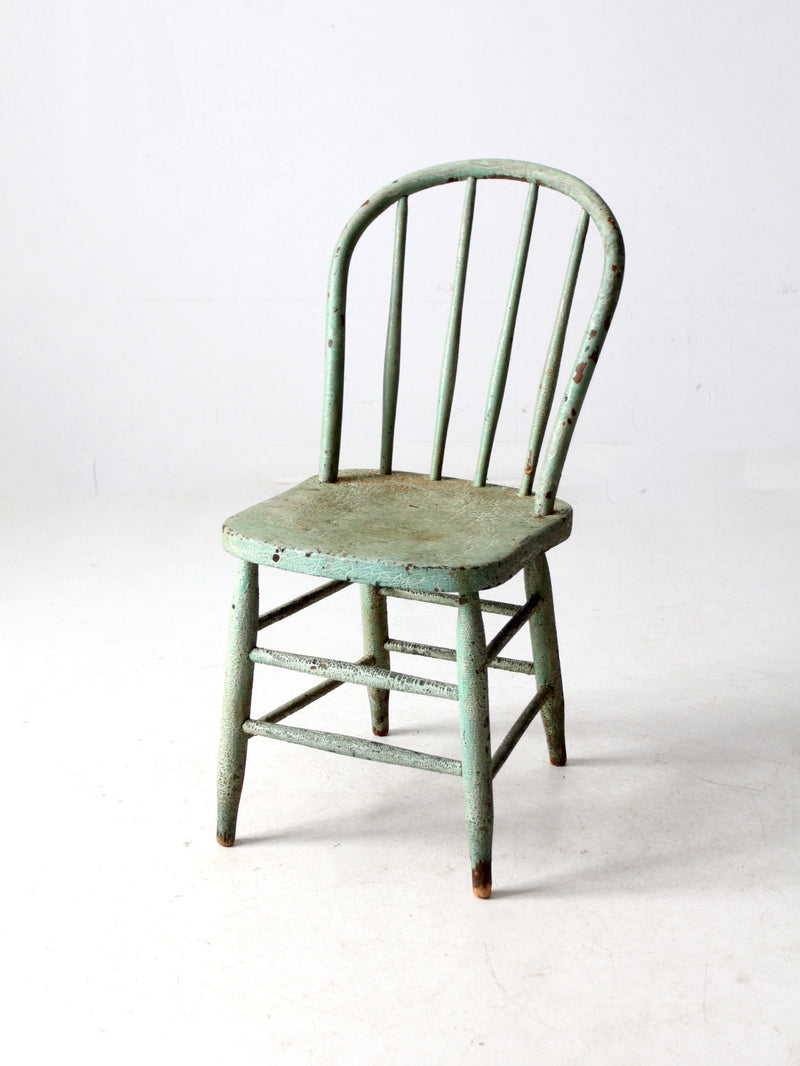 antique Koenig Furniture spindle back chair