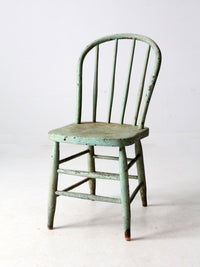antique Koenig Furniture spindle back chair