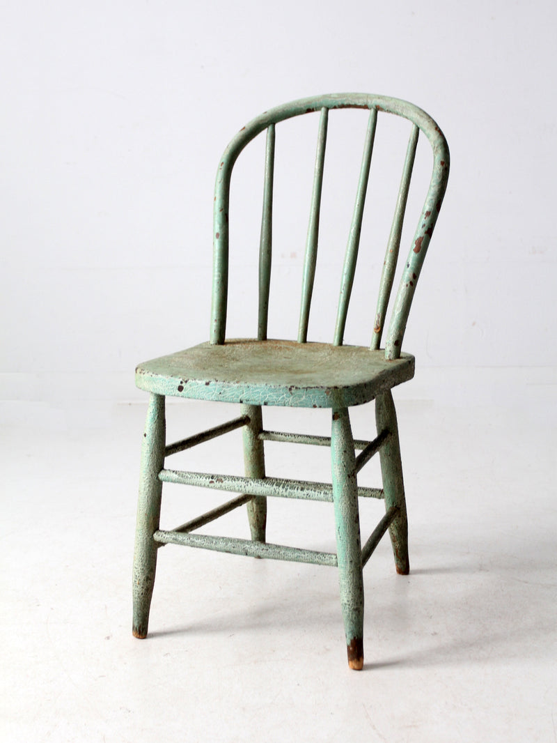 antique Koenig Furniture spindle back chair