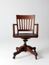 antique desk chair