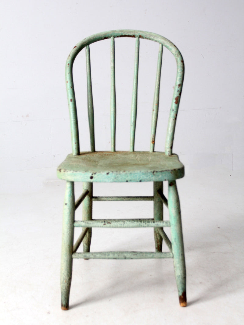 antique Koenig Furniture spindle back chair