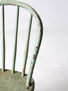 antique Koenig Furniture spindle back chair