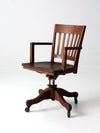 antique desk chair