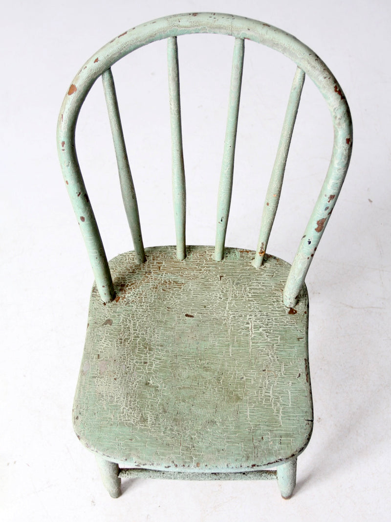 antique Koenig Furniture spindle back chair