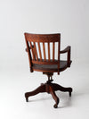 antique desk chair