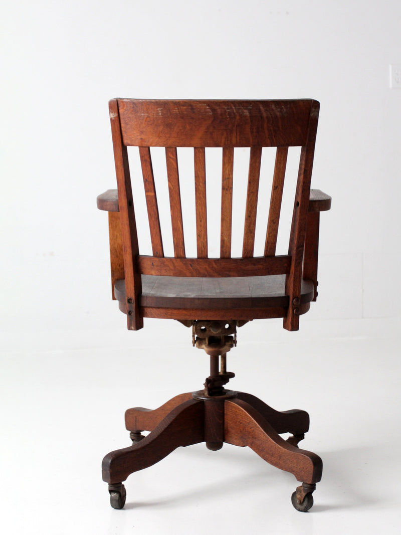 antique desk chair