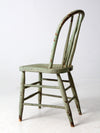 antique Koenig Furniture spindle back chair