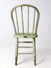 antique Koenig Furniture spindle back chair