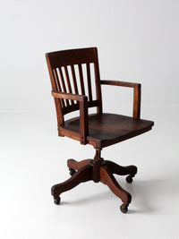 antique desk chair