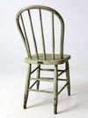 antique Koenig Furniture spindle back chair