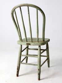 antique Koenig Furniture spindle back chair
