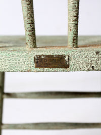 antique Koenig Furniture spindle back chair