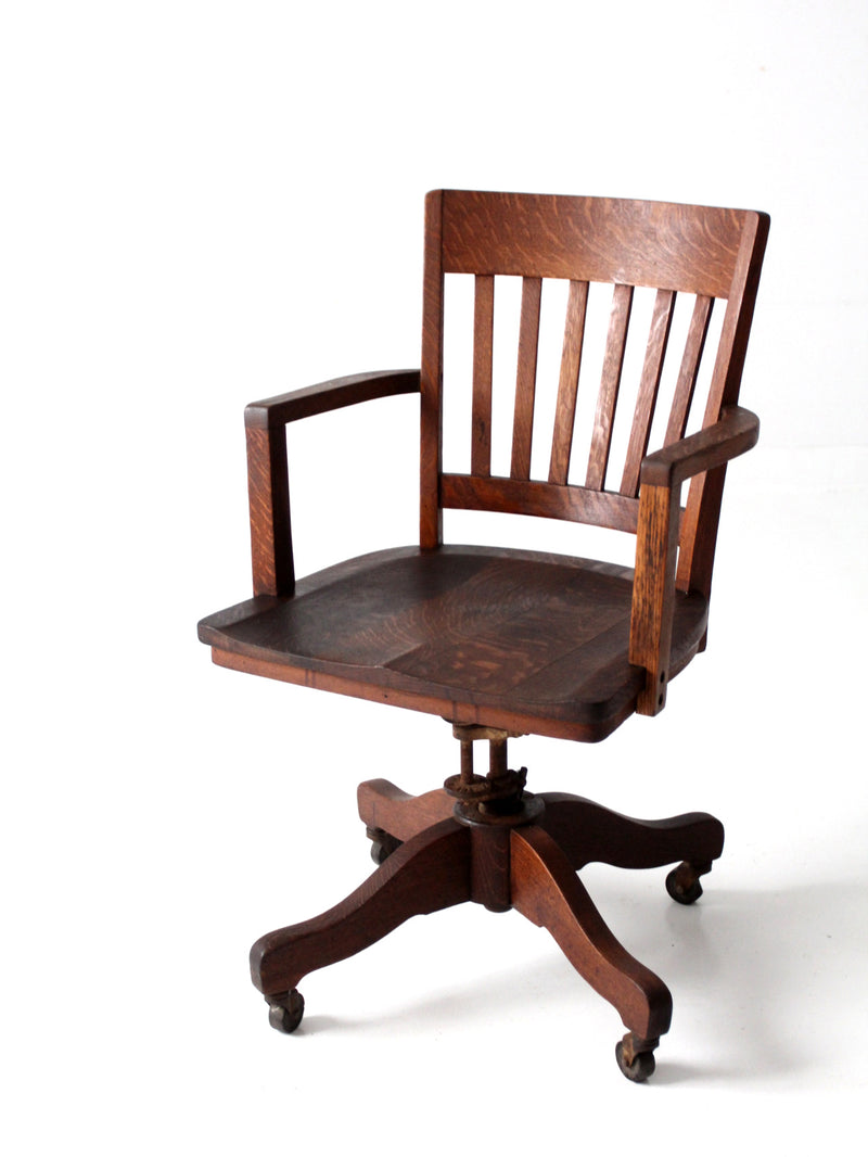 antique desk chair