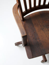 antique desk chair