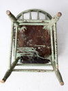 antique Koenig Furniture spindle back chair