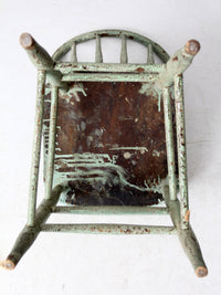 antique Koenig Furniture spindle back chair