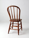 antique spindle back chair