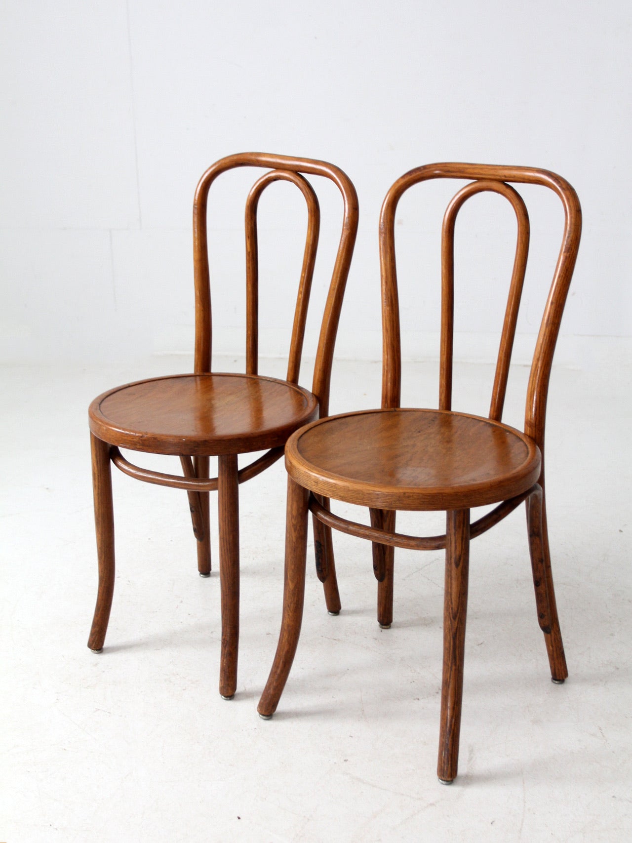 vintage bentwood chair pair