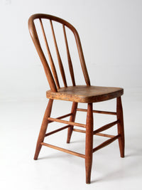 antique spindle back chair