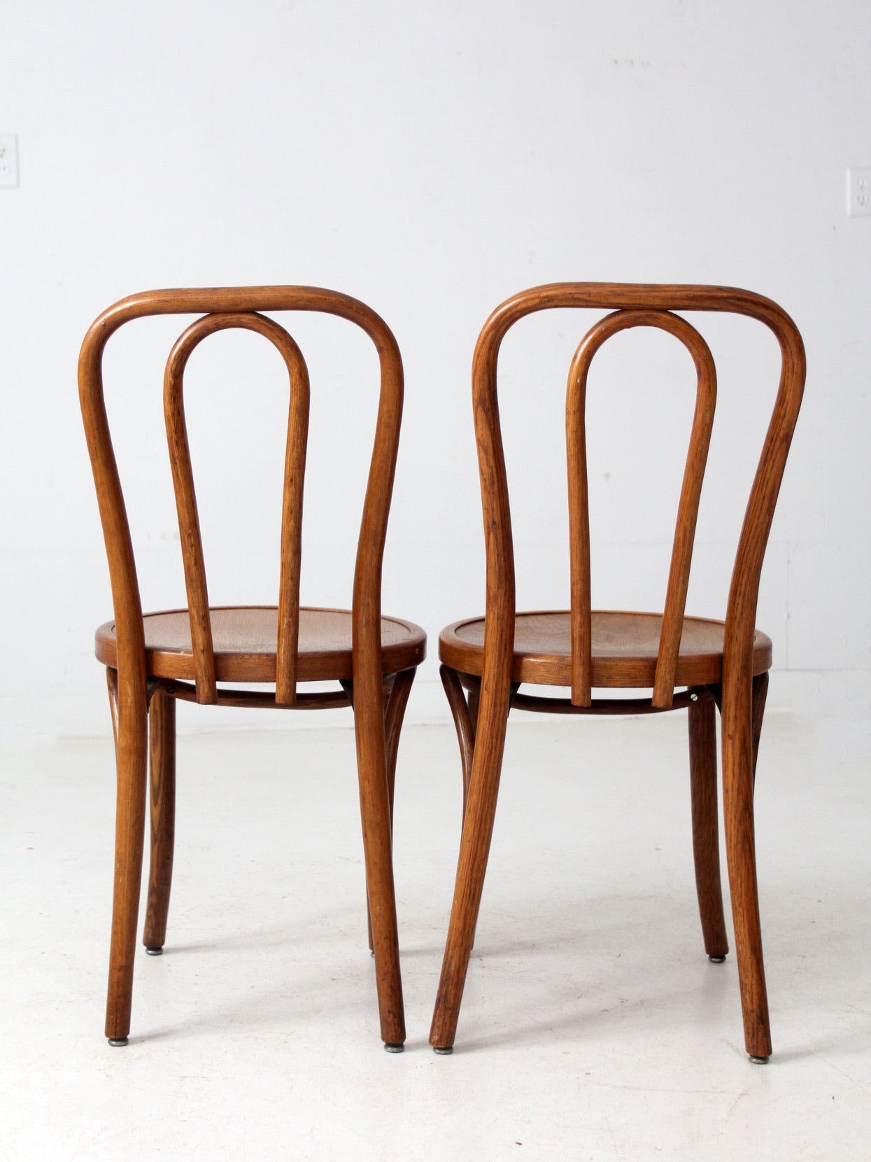 vintage bentwood chair pair